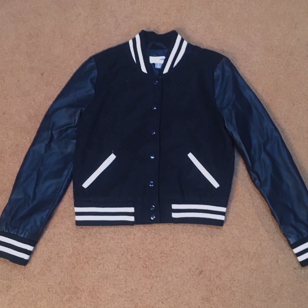 Old Navy Fitted Bomber Jacket